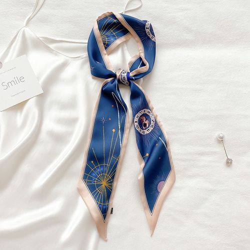 Foulard En Soie Pour Femmes, Long, Étroit Et Flottant, Ruban Féminin À Pois, Décoratif, Multifonctionnel, Sacs Attachés. #Lvg1942