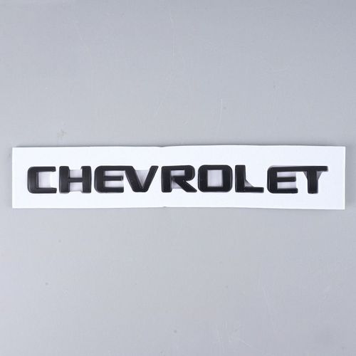 Abs Chevrolet Facelift Car Chevrolet Tail Marker Electroplated Plastic Car Tail Marker (Noir)