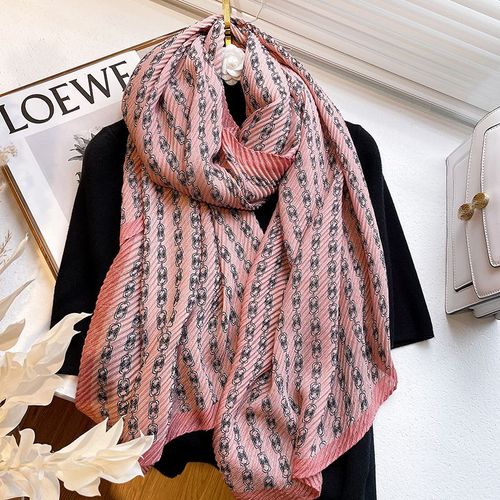 Modèles Populaires : Écharpe En Soie Dorée À Volants, Lettres Pour Femmes, Châle, Foulard, Sarong, Etc. #Lvg4849
