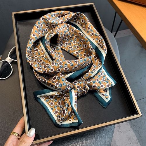 Ceinture Enveloppante Mi-Longue En Sergé Pour Femmes, Écharpe Chaude En Soie Nouée #Lvg5158