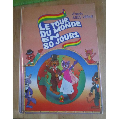 Livre Le Tour Du Monde En 80 Jours - France Loisirs 1985