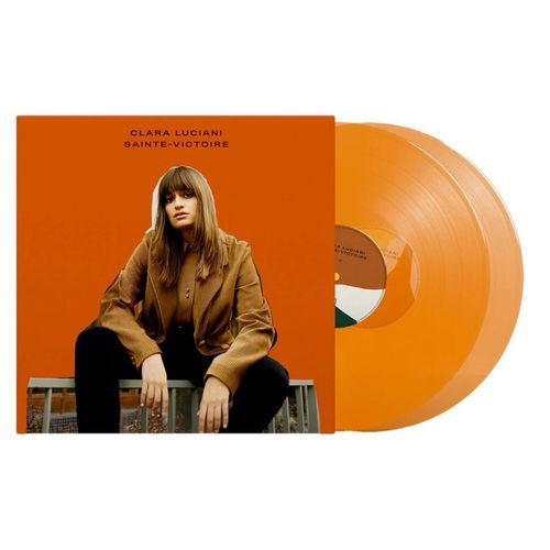 Clara Luciani Sainte Victoire Édition Limitée Vinyle Orange Transparent 