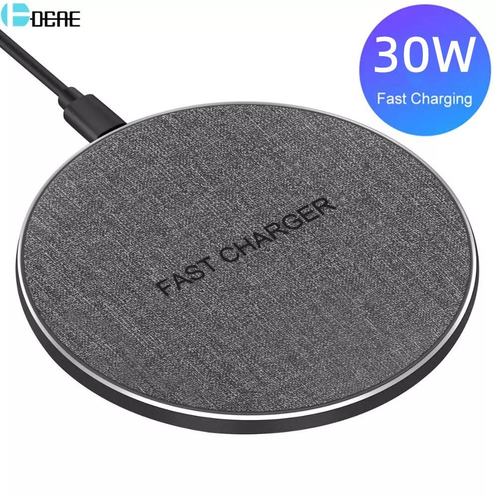 Chargeur Sans Fil Qi Usb Type-C 30w Pour Iphone 13, 12, 11, ...