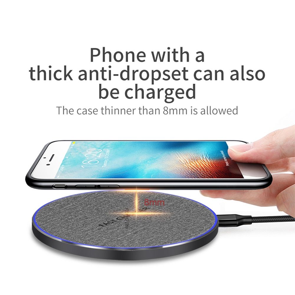 Chargeur Sans Fil Qi Usb Type-C 30w Pour Iphone 13, 12, 11, ... - 4
