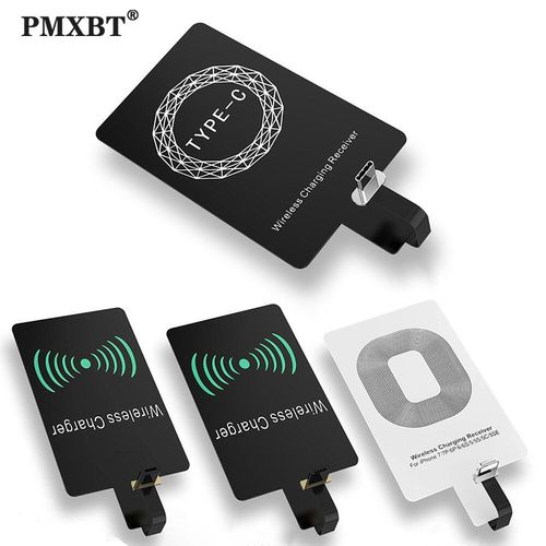 Récepteur De Chargeur Sans Fil Pour Iphone 5 5s 6 6s 7 Samsung Téléphone Portable Micro Usb Type C Qi Chargeur Sans Fil Pad Chargeur À Induction