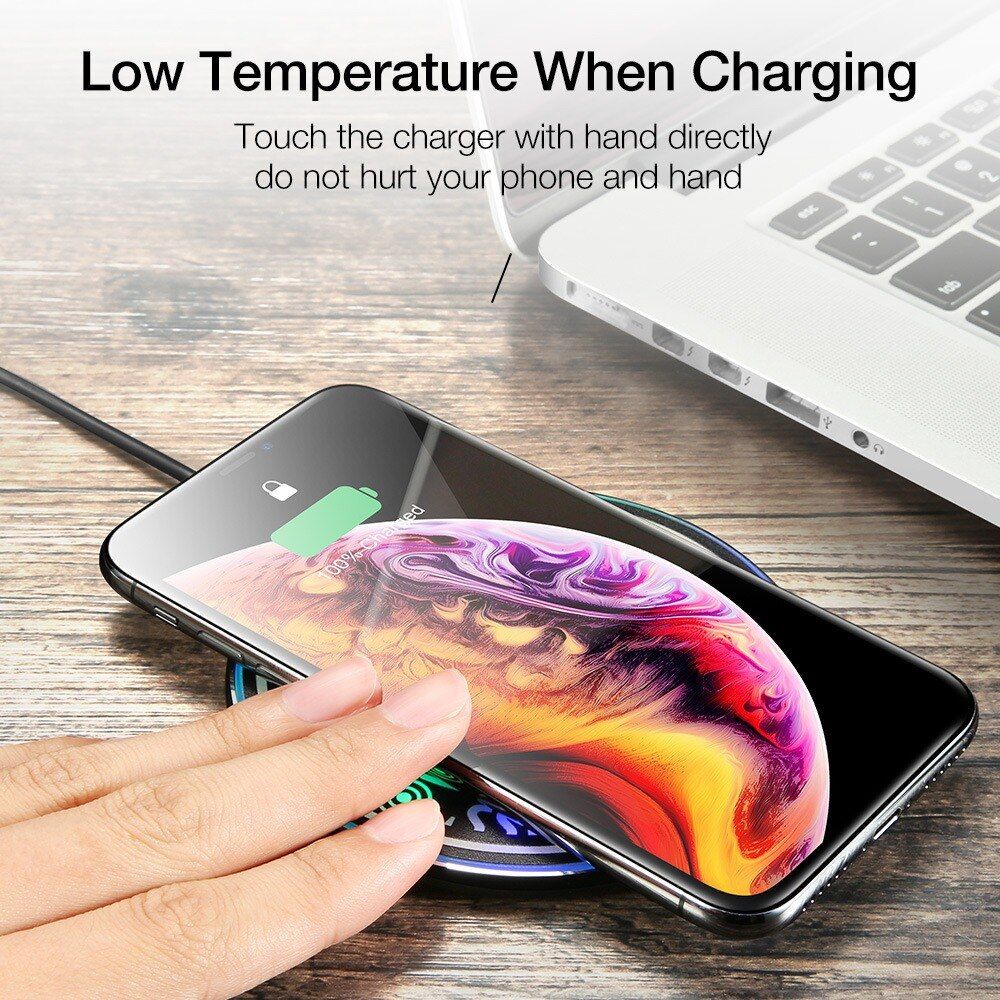 Chargeur Sans Fil Pour Tablette De Bureau  Charge Rapide Ma... - 2