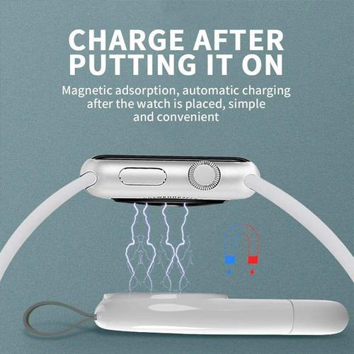 Chargeur Usb Magnétique Portable Pour Apple Watch Mini Chargeur Sans Fil Adaptateur Magnétique Chargeur Sans Fil Portable