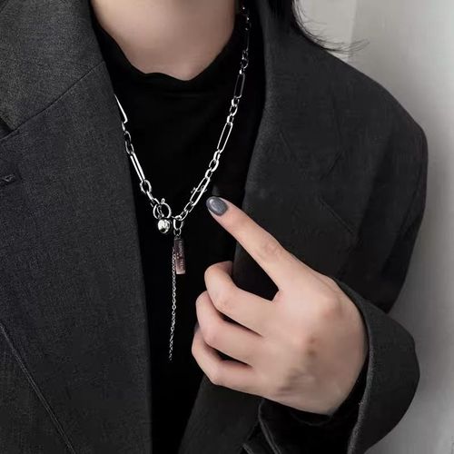 Collier De Chandail En Acier Au Titane Pour Femmes Lvn447