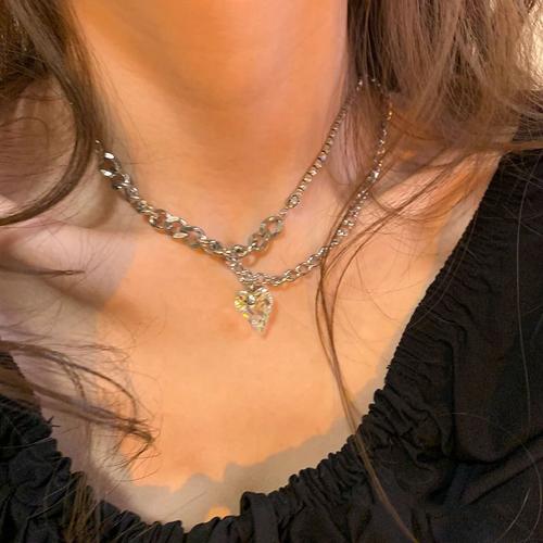 Aurore Amour Collier Femme Été Ins Clavicule Chaîne Sentiment Féminin Lvn907