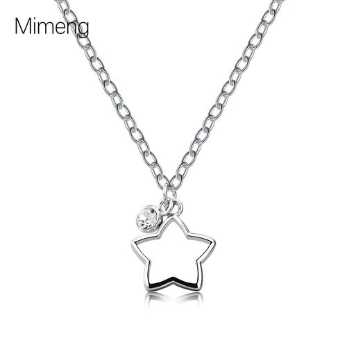 Collier Étoile En Diamant Flash Chaîne De Clavicule Design Creux Pour Femme Collier De Clavicule Pour Femme Lvn965