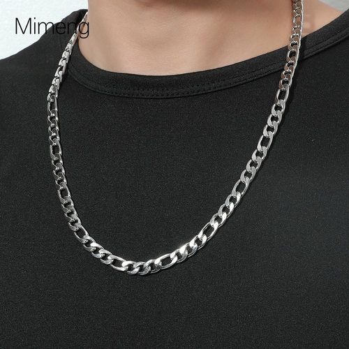 Collier Chaîne Nk En Acier Inoxydable Collier En Acier Titane Hip Hop Lvn1102