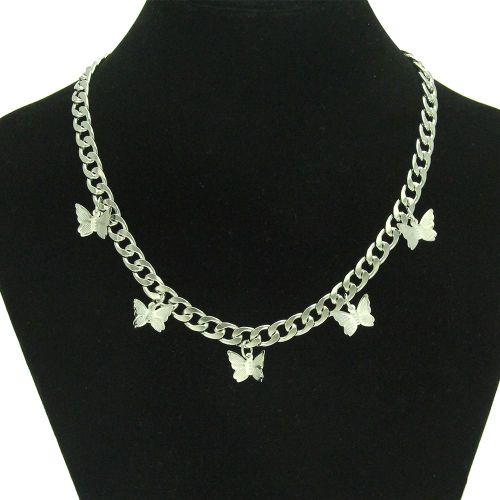 Ebay Glossy Hipster Butterfly Small Pendentif Collier Cubain Lvn3077