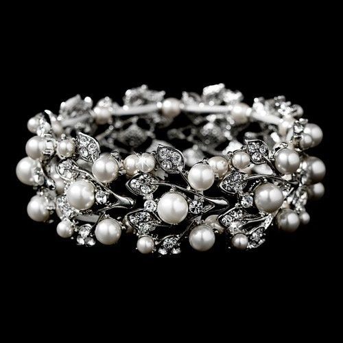 Bracelet Vintage Bracelet Alliage De Qualité Ensemble Perle Feuille Bracelet Femme Lvn3153