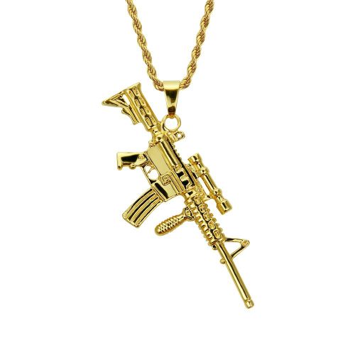 Collier De Mitrailleuse Hip Hop Collier De Mitraillette Chaîne De Clavicule Ebay Lvn3719