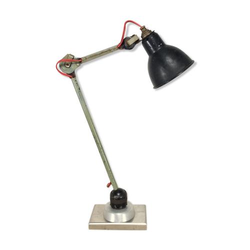 Lampe Bernard Albin Gras Poser Style Industriel Noir