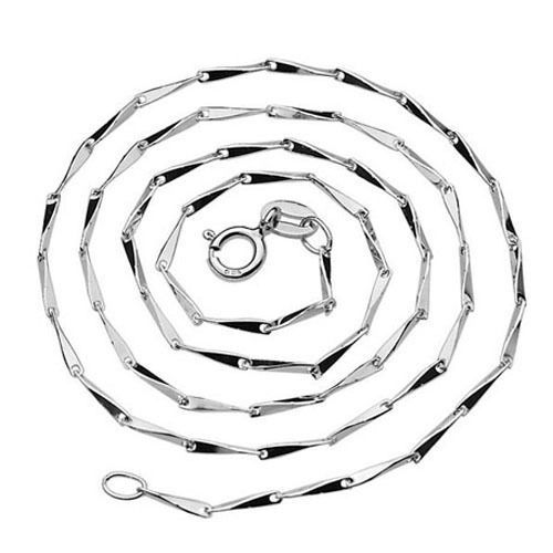 Cuivre Plaqué Argent Collier Femme Clavicule Courte Chaîne De Graines De Melon Argent Chaîne Unique Avec Chaîne Lvn4540