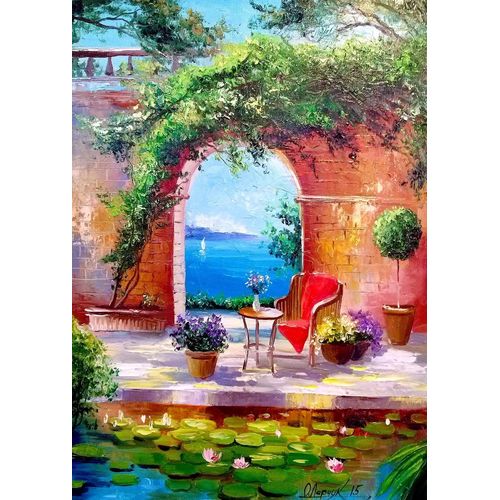 Sea View Through The Arch - Puzzle 1000 Pièces