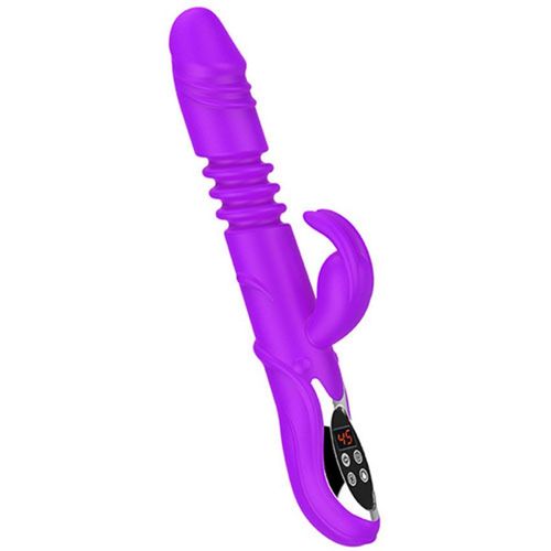 Tao Qitescope Dildo G Spot Vibromasseur Poussée Rotative Masturbation Féminine Pour Vagin Marchandises Lapin Clitoris Adulte Sextoy - Violet,Sex Toy?S Femme Clitoridien