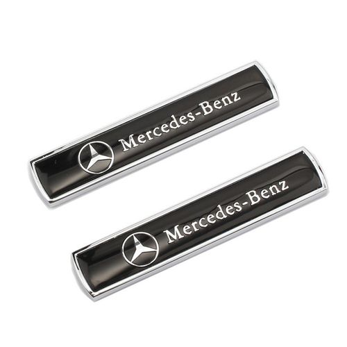 Convient Pour L¿Étiquetage Des Ailes Mercedes-Benz Nouvelle Classe Ec Classe S Classe A Série Cla Logo Personnalisé Modifié Étiquette Latérale (Noir)