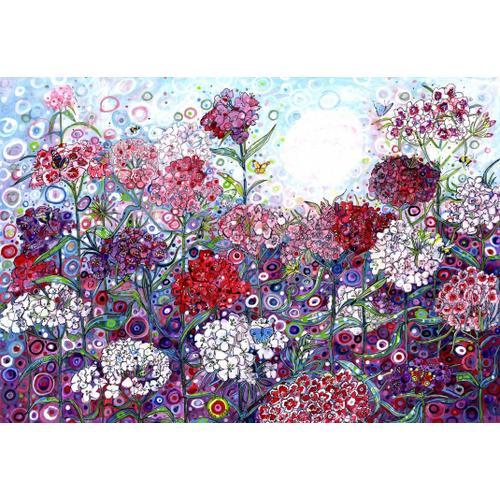 Sally Rich - Sweet William With Butterflies - Puzzle 1000 Pièces