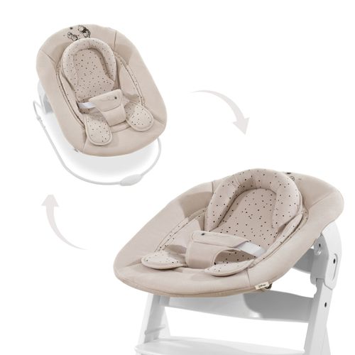 Transat Balancelle Pour Chaise Haute Évolutive Alpha 2 En 1 Naturel - Hauck
