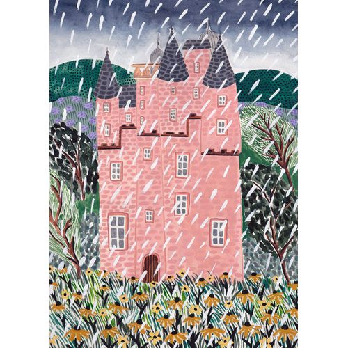 Pink Castle - Puzzle 500 Pièces