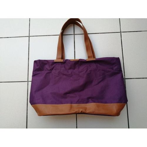 grand sac violet Paquetage NEUF
