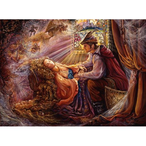 Josephine Wall - La Belle Au Bois Dormant - Puzzle 2000 Pièces