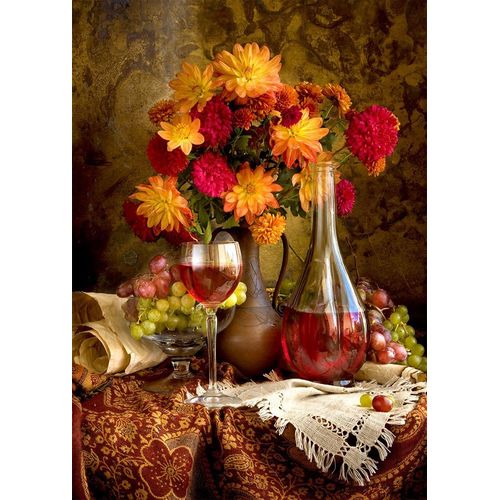 Dahlias And Wine - Puzzle 1000 Pièces