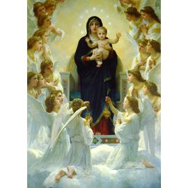 William Bouguereau : La Vierge Aux Anges - Puzzle 1000 Pièces