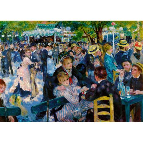 Auguste Renoir : Danse Au Moulin De La Galette - Puzzle 1000 Pièces