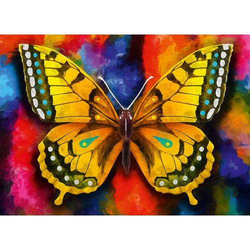 Puzzle Pièces Xxl - Papillon - Puzzle 48 Pièces