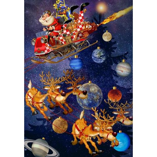Santa Claus Is Arriving! - Puzzle 1000 Pièces
