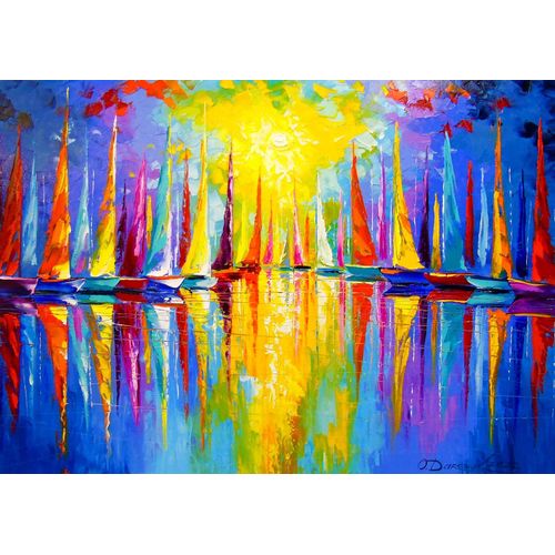 Rainbow Sailboats - Puzzle 1000 Pièces