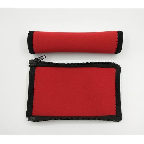 Remplacement Oreillettes en Mousse Coussin d'oreille Coussin pour SONY MDR-100AAP 100A H600A Couverture de faisceau de tête en coton, rouge