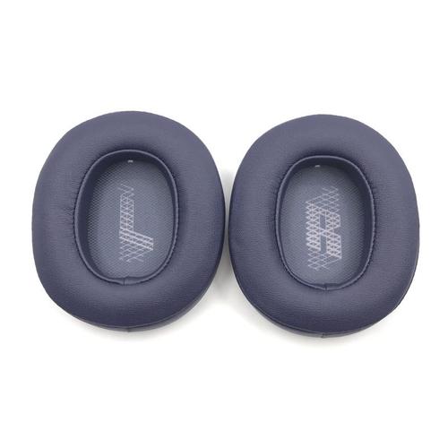 Remplacement Oreillettes en Mousse Coussin d'oreille Coussin pour JBL E55BT  Quincy E55BT Cache-oreilles LR imprimés Bluetooth de type A, bleu foncé