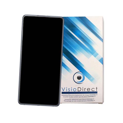 Ecran Complet Compatible Avec Samsung Galaxy S20 Fe 5g Sm-G781b " Bleu Vitre Tactile + Écran Lcd Sur Chassis - Visiodirect -