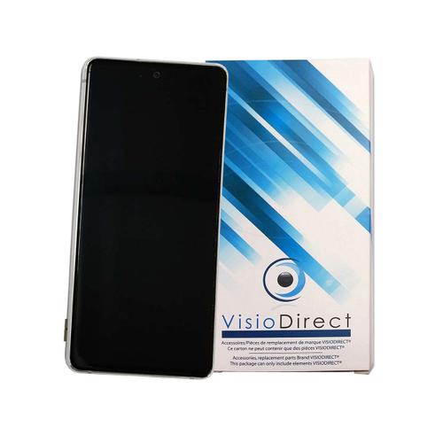 Ecran Complet Compatible Avec Samsung Galaxy S20 Fe 5g Sm-G781b " Blanc Vitre Tactile + Écran Lcd Sur Chassis - Visiodirect -