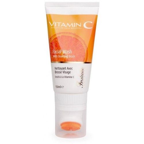 Nettoyant Visage Avec Brosse Vitamine C Arganicare 150 Ml 