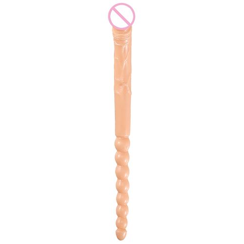 18,9 Pouces Double Gode Plug Anal Stimuler Vagin Anus Pénis Doux Dilatateur Anal Phallus Long Dick Masturbateur Sex Toys Pour Femmes - Chair,Sex Toy?S Femme Clitoridien