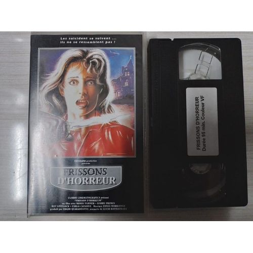 Cassette Vidéo Vhs - Frissons D'horreur - Mimsy Farmer