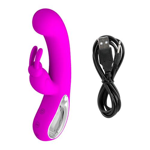 Olo Rabbit Dildo Vibromasseur Clitoris Stimulateur 12 Vitesses G-Spot Massage Masturbation Féminine Sex Toy Pour Femmes Produits Adultes - Rose Rouge,Sex Toy?S Femme Clitoridien