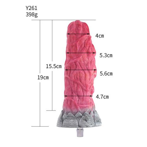 Godes En Silicone Rough Beast Pour Sex Machine Vac-U-Lock/Quick Plug Love Machine Accessoires Anal Games Sex Toy Produit Pour Femmes - Y261,Sex Toy?S Femme Clitoridien