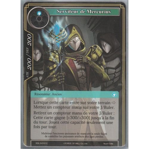 Carte Force Of Wil - Serviteur De Mercurius - Sdl3-010
