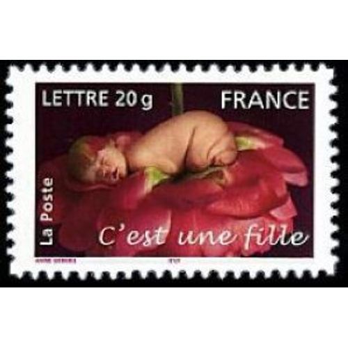 Timbre France 2005, Oblitéré - C'est Une Fille - 20 G Yt3804