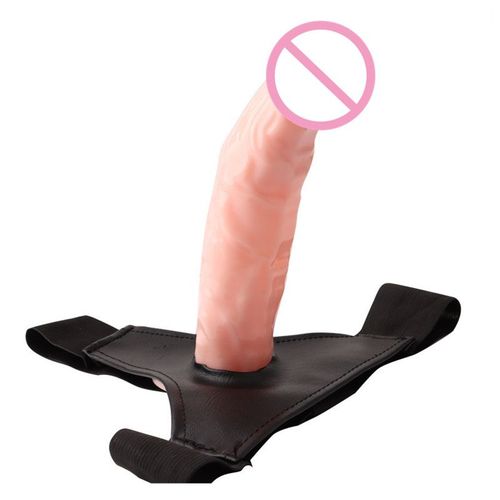 Hommes Strap On Dildo Culotte Wearable Pénis Creux Allonger Manches Strapon Gode Pantalon Harnais Ceinture Pour Homme Sex Toys Pour Femme Gay - A-Flesh,Sex Toy?S Femme Clitoridien