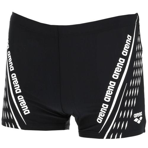 Maillot De Bain Boxer Arena Joinin Blk White Boxer Noir