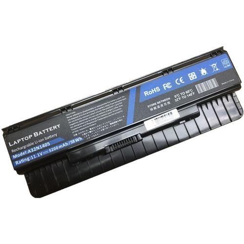 Batteries d'ordinateur portable pour ASUS A32N1405 N551J N551Z N751 N771 G58VM G551J