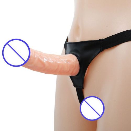 Hommes Strap On Dildo Culotte Wearable Pénis Creux Allonger Manches Strapon Gode Pantalon Harnais Ceinture Pour Homme Sex Toys Pour Femme Gay - B-Flesh