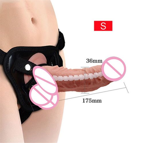 Pantalon De Gode Réaliste Portable Culotte De Pénis Réaliste Vagin Anal Sex Toys Érotiques Pour Femmes Hommes Strapon Harnais Ceinture Jeux Pour Adultes - S-Solid Pour Les Femmes